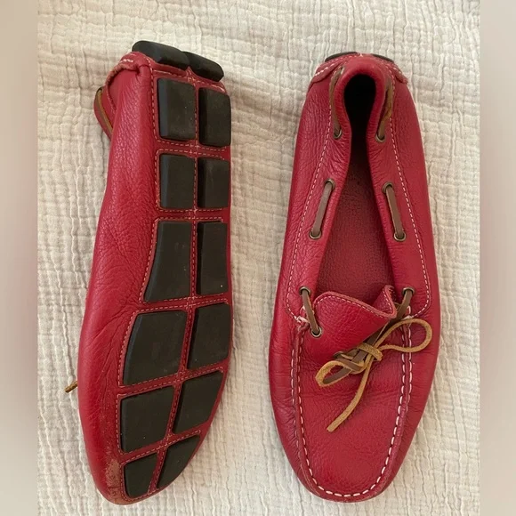 Red Loafers - Picture 2 of 3